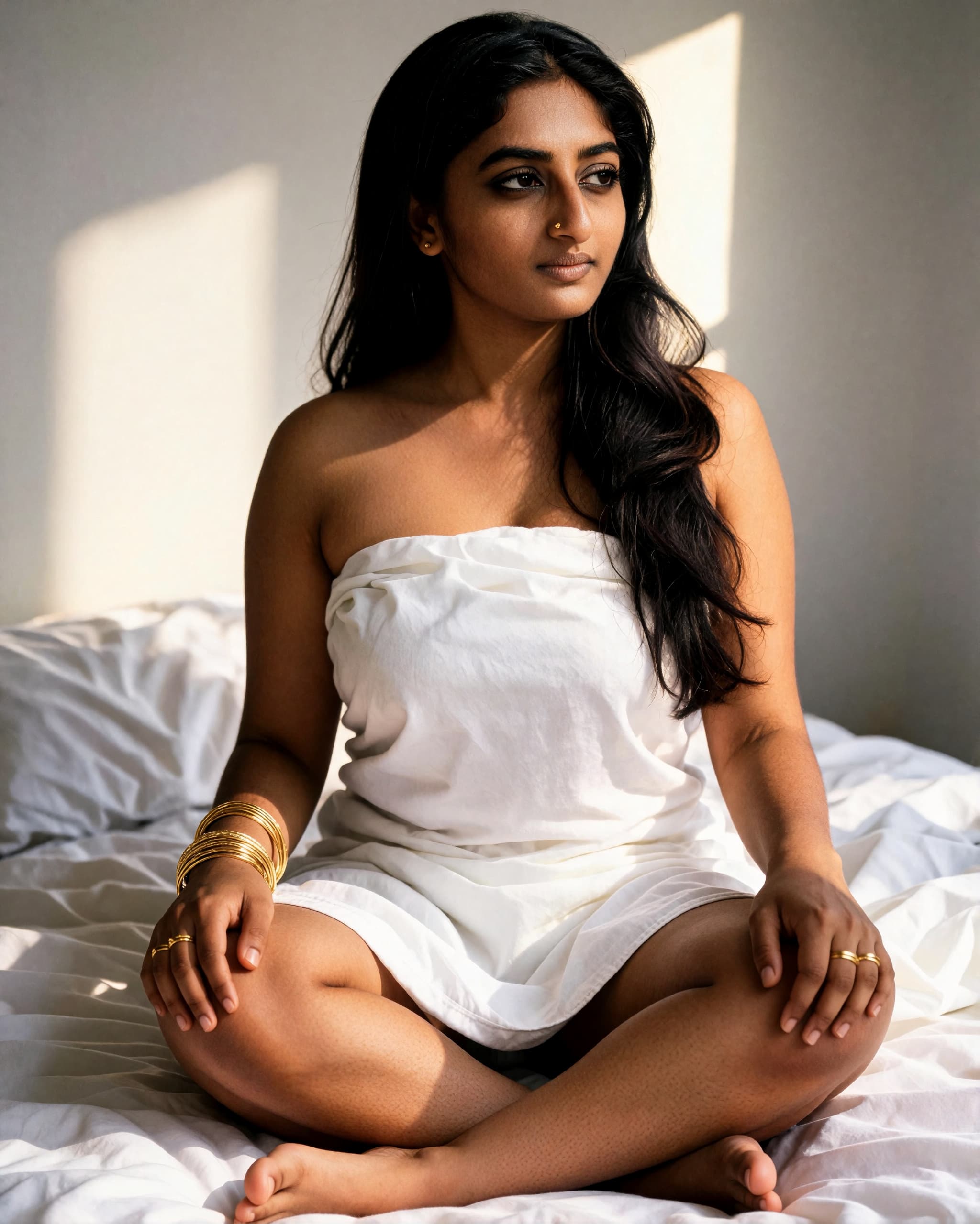 Sheet Under the Arms