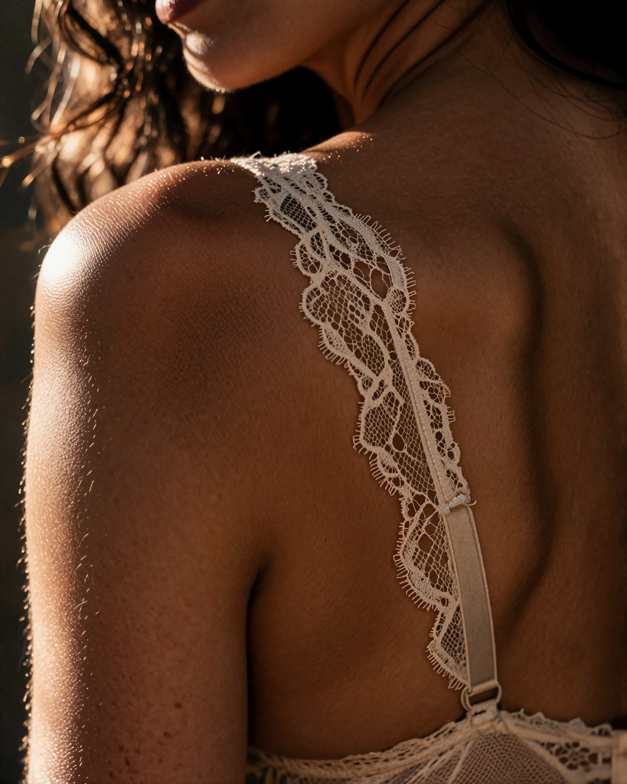 Lace at the Shoulder